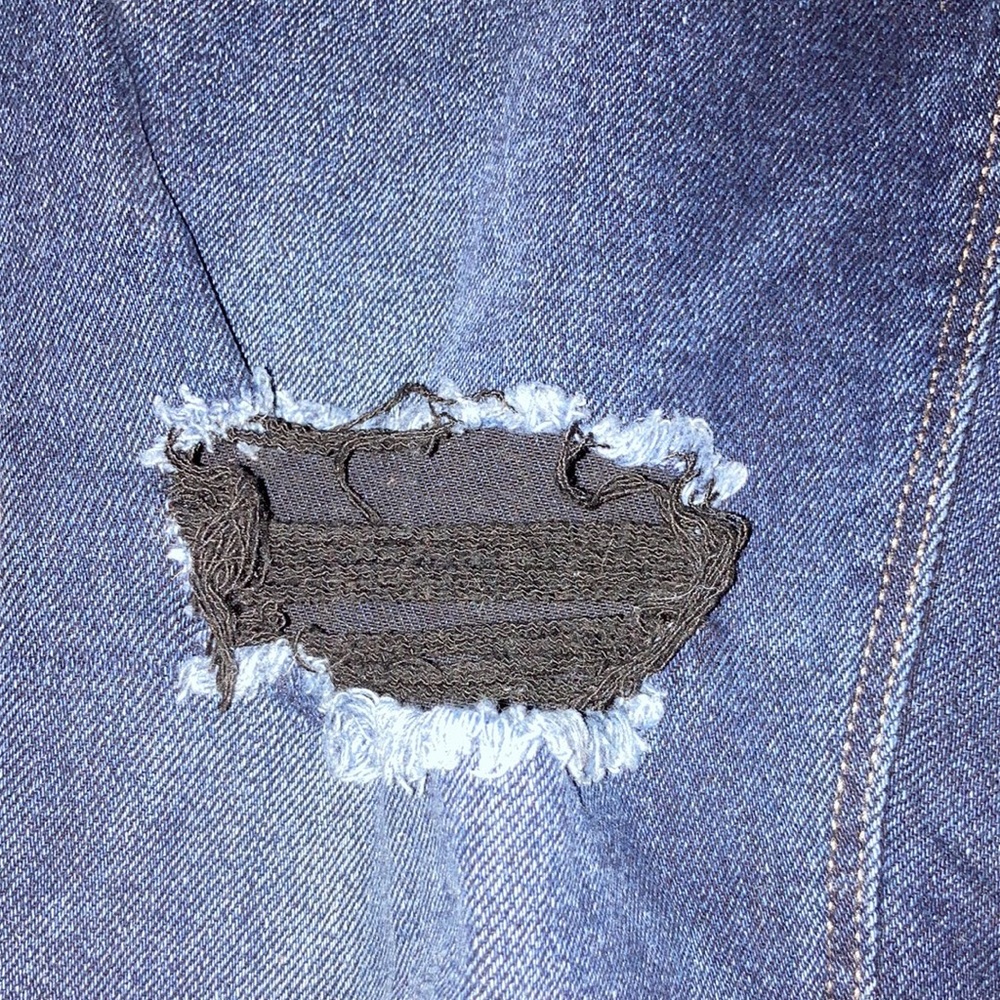 Blue Ripped Jeans - Picture 2 of 4